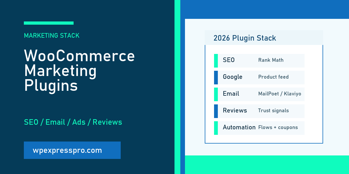 Best WooCommerce marketing plugins for 2026 - WPExpressPro