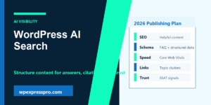 How to Make WordPress Content Appear in AI Search Results featured image for WPExpressPro