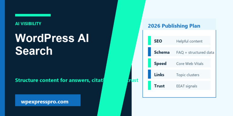 How to Make WordPress Content Appear in AI Search Results featured image for WPExpressPro