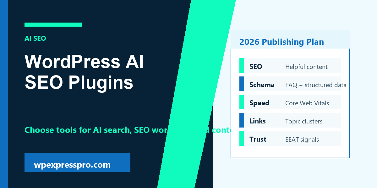Best WordPress AI SEO Plugins for 2026 featured image for WPExpressPro