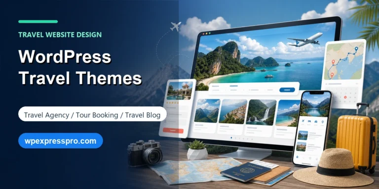 WordPress travel themes for travel agency tour booking and travel blog websites
